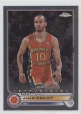 2022 Topps Chrome McDonald's All American Amari Bailey #13 0d3