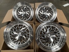 18x9.5 +30 | Aodhan DS03 5x114.3 Silver w/Machined Face Wheels (Used Set)