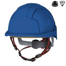 JSP Evolite Skyworker Industrial Height Climbing Safety Helmet Black or Blue
