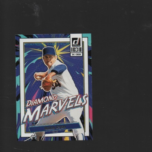 NOLAN RYAN 2026 DONRUSS DIAMOND MARVELS 