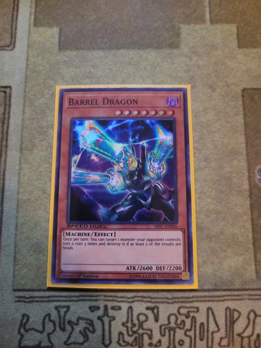 Barrel Dragon STP2-EN003 YuGiOh Speed Duel Tournament Pack 2 card