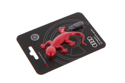 Genuine Audi Red Gecko Air Freshener Floral Fragrance Dispenser 000087009B OEM