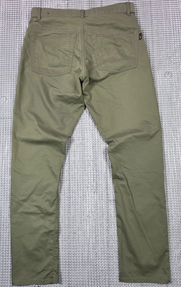 Nike Men Dri-FIT Repel 5-Pocket Slim Fit Golf Pants Green 30x30 Chinos - Image 4 of 4