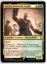 Barret, Avalanche Leader 79 FIC R NM Magic: The Gathering