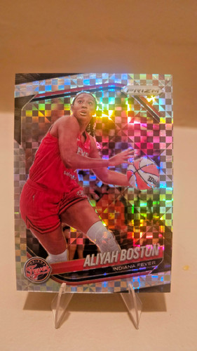 2025 Panini Prizm WNBA - Aliyah Boston #75 Checkerboard Prizm