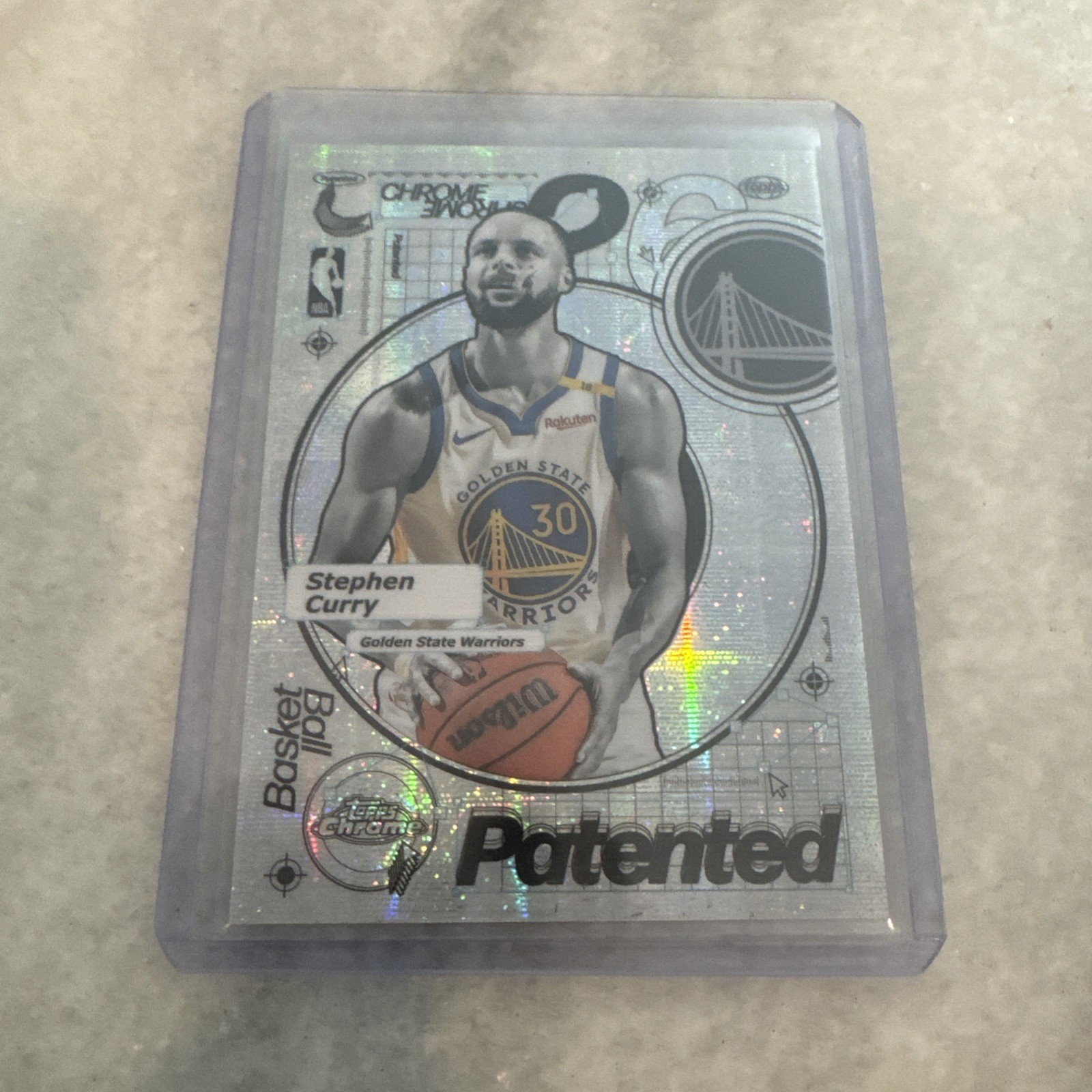 2025-26 Topps Chrome Stephen Curry Patented SSP Case Hit