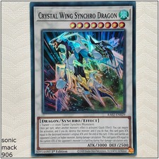 Crystal Wing Synchro Dragon - RA02-EN029 - 1st Edition Yugioh