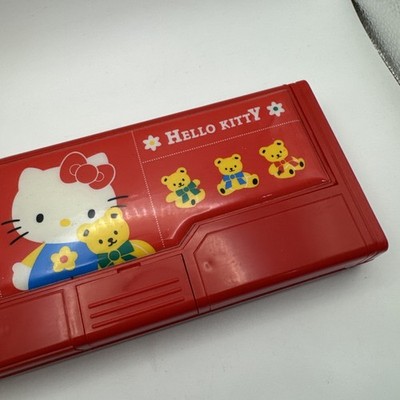 90s Sanrio Hello Kitty Pop-Open Pencil Case Collectible Vintage