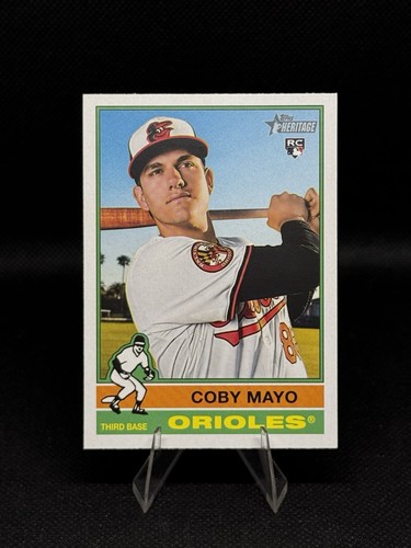 2025 Topps Heritage #340 Coby Mayo | Baseball Card