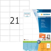 1 Bis 40X Herma Universal-Etiketten Premium, 70 X 42,3 Mm, Weiß Spare Bis Zu 69%