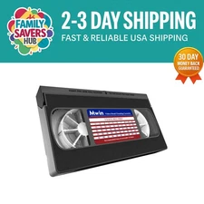 VHS Head Cleaner Tape – Restore Playback Performance with Dry Cleaning Tech