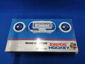 NINTENDO Micro Vs System Donkey Kong Hockey HK-303 Handheld LCD Game