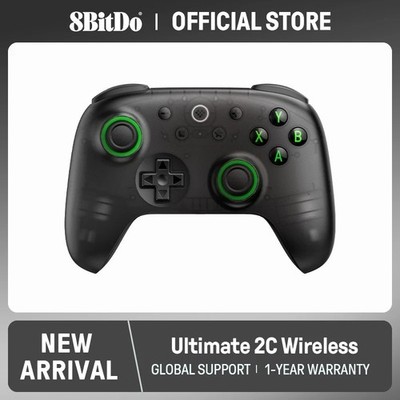 8BitDo - Ultimate 2C Wireless Gaming Controller for PC, Windows 10, 11, Steam T