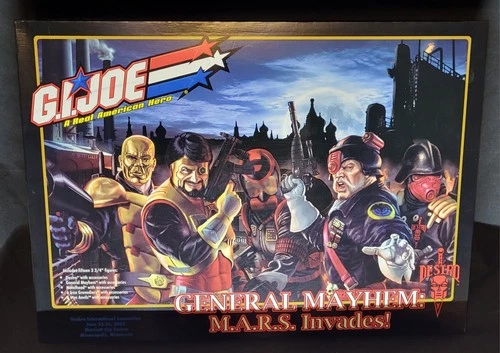 2005 General Mayhem: M.A.R.S. Invades! GI JOE Convention Box Set Complete
