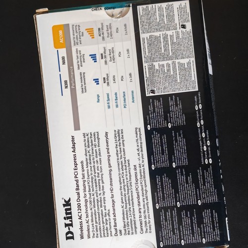 Adaptador LAN de red inalámbrica D-Link dwa-582 AC1200 WiFi de escritorio - Imagen 6 de 6