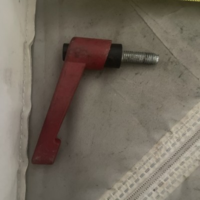 Red Sprung Tiller Positioner Knob Shoprider PMMC Pihsiang Mobility Scooter JB01