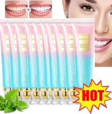 10Pcs Niacinamide Whitening Toothpaste for Fresh Breath, Gentle Stain Removal