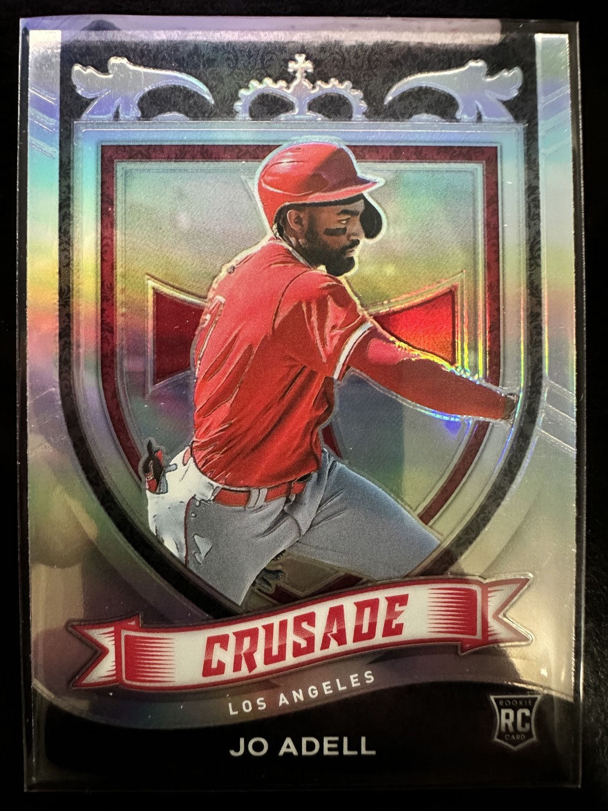Jo Adell 2021 Panini Chronicles Crusade Holo #3  Angels RC LA Angels Rookie