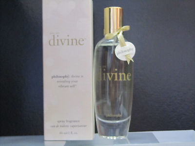 You Are Divine Philosophy Perfume Women 2 oz Eau de Toilette Spray In Box SEALED