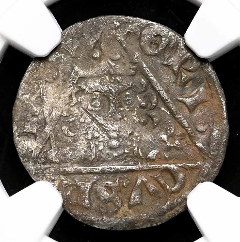 IRELAND. Henry III. 1216-1272. Silver Penny, S-6242, Dublin, NGC VF Details