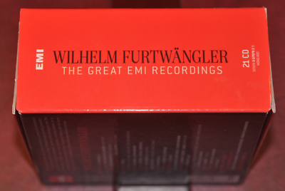 Wilhelm Furtwangler - The Great EMI Recordings, 21 CD box