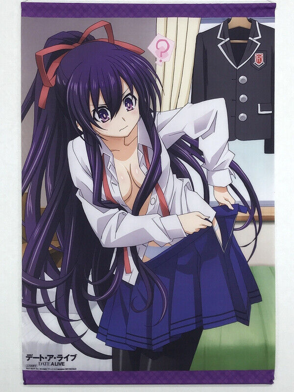 TOHKA YATOGAMI Date a Live 4 in. Bi Fold Wallet (Anime Credit Card  Billfold)