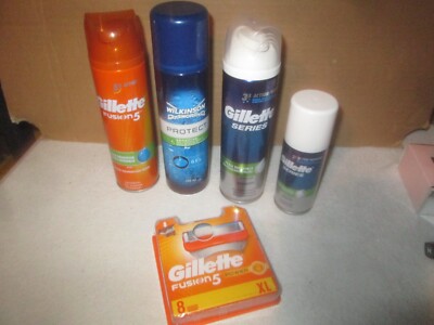 Gillette Fusion 5 Power Rasierklingen, 8er + Rasierschaum + Wilkinson....- NEU