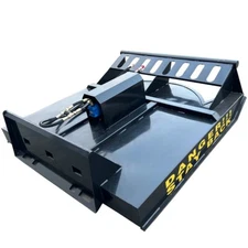 AGT RC72 72" Skid Steer Brush Cutter Attachment Heavy Duty Universal 2 Blades