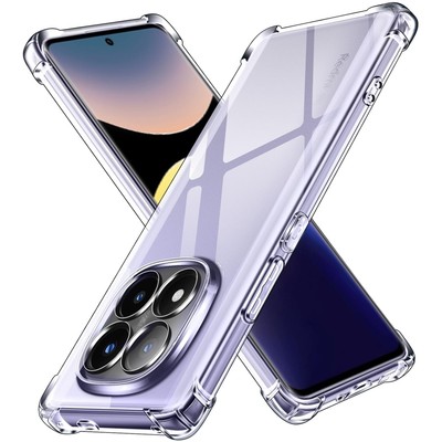 Transparente Handyhülle für Xiaomi Redmi Note 14 Pro Plus 5G   Weiches TPU