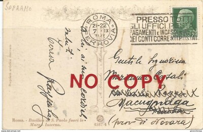 Ruggeri Lay Teresa opera singer text and signature autographs on postcard 7.9.1931