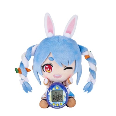 Pekora Usada Tamagotchi Pekoratchi Blue & Plush Doll Stuffed toy hololive