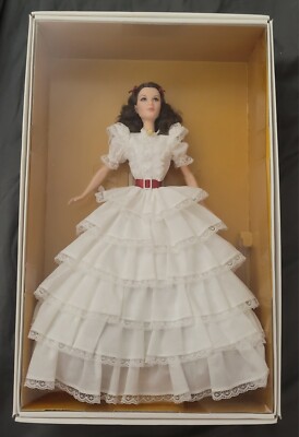 75th Anniversary Gone With The Wind Scarlett O Hara Barbie Collector Gold Label 