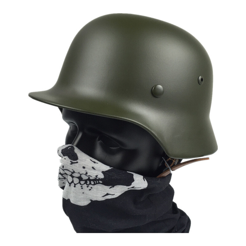 WWII German Elite M35 Steel Helmet Stahlhelm ET68 Combat