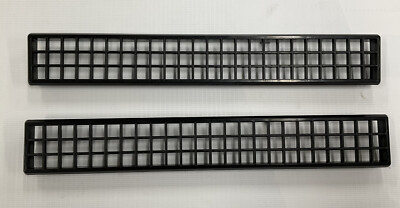 #ad #ad 1981 87 Chevrolet Gmc Truck Blazer Crew Cab Suburban Black Defrost Vents Pair $32.95