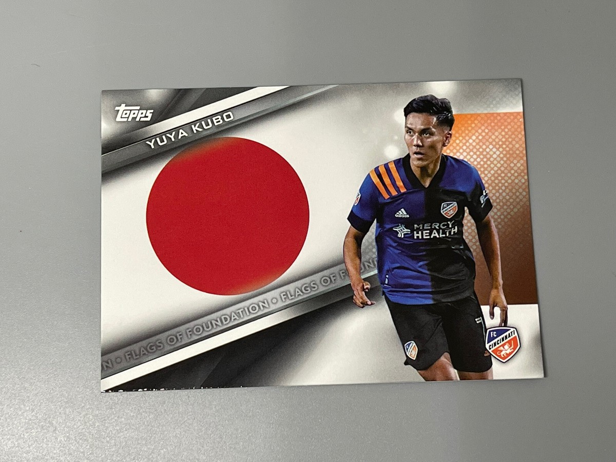 Yuya Kubo 2021 Topps MLS Flags Of Foundation Japan 🇯🇵 FF-13 FC