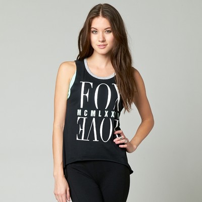 Fox Racing Fox Girl Flipped Tank Black