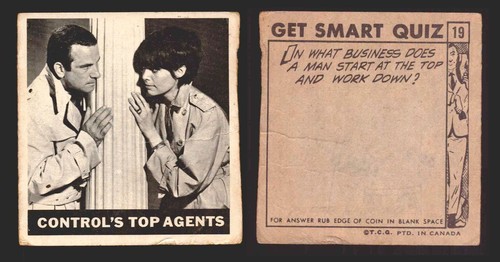 1966 Get Smart Vintage Trading Cards You Pick Singles #1-66 OPC O-PEE-CHEE - Picture 24 of 58