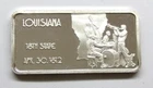 State of Louisiana (18th State) 1 Oz .999 Silver Proof Bar