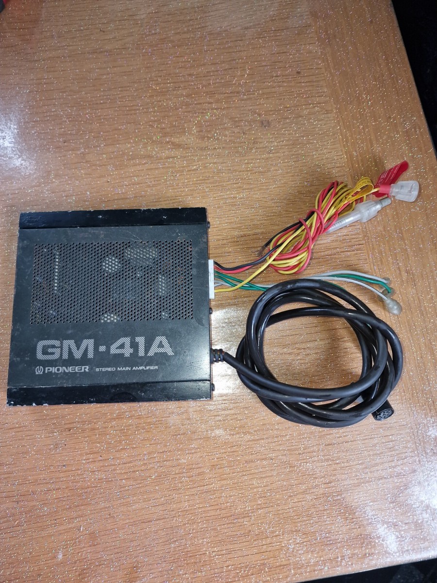 PIONEER カロッツェリア　ロンサム　 GM-004・GM-41A Pioneer カーオーディオ 音質最高 切れの良い中高音 #pioneer
