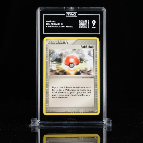 Poké Ball graded TAG 9 for sale on eBay