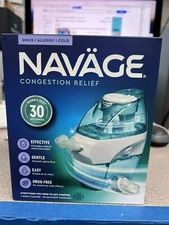 Navage SDG-2 Nasal Care Congestion Relief  & 30 SaltPods New Read Return Policy