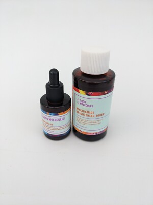 Set Good Molecules Squalanöl 13ml & Niacinamid Brightening Toner 30ml