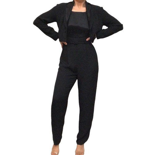 jumpsuit outfit with jacket