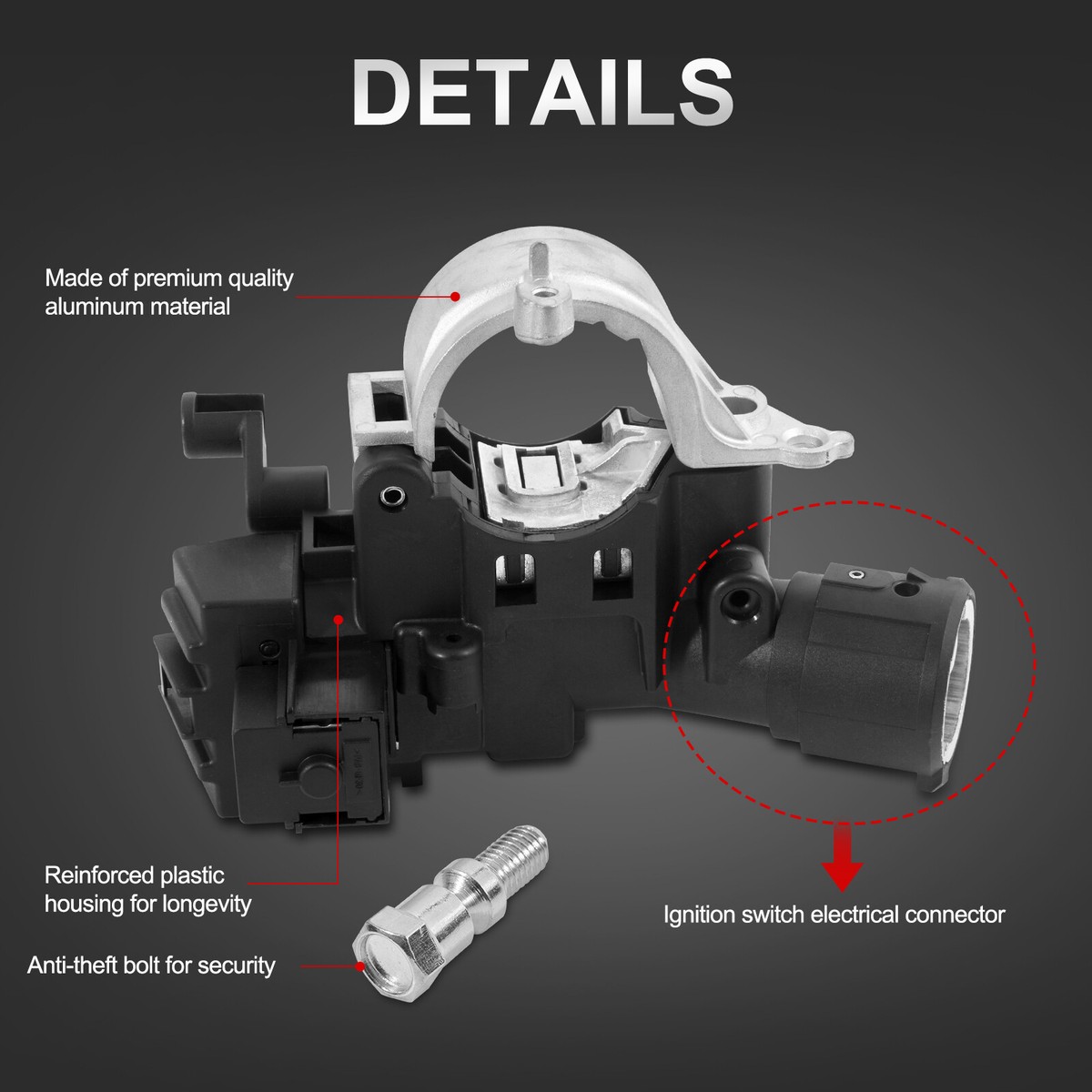 FITS 08-11 FOCUS ESCAPE MARINER IGNITION LOCK HOUSING ASSEMBLY NEW 9L8Z-3511-A E - Foto 8