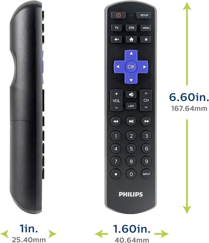 Samsung Universal Remote Control Replacement Philips Roku Smart TVs - Picture 4 of 6