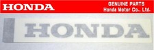 Honda Genuine 88-91 Crx Ef8 Sir Si Rear Silver Honda Decal Sticker Jdm Oem