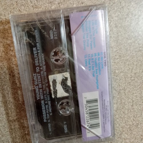 YOUNG GUNZ Possesion With Intent To Deliver Rare Texas Rap Fort Worth SEALED OG - Picture 4 of 4