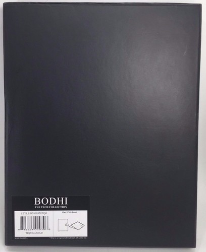 Bodhi iPad 2 Tab Easel Ostrich B2809970TQG Briefcase,Tequila Gold - Picture 6 of 6