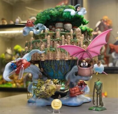 OPM Studios Castle in the Sky Resin Model In Stock H53cm