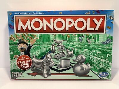 Monopoly Classic Game New & Sealed Parker Brothers Hasbro Gaming
